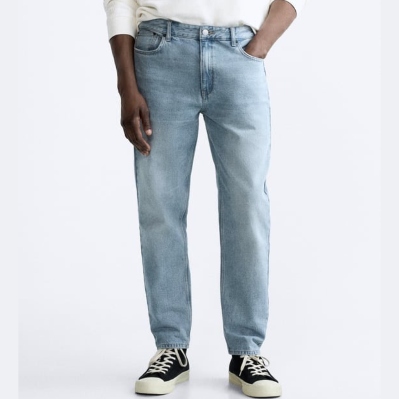 Calça Jeans Masculina Slim Fit